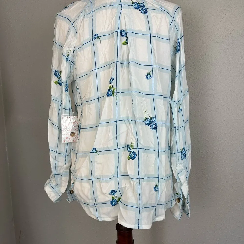 NWT Free People Women’s Button Up